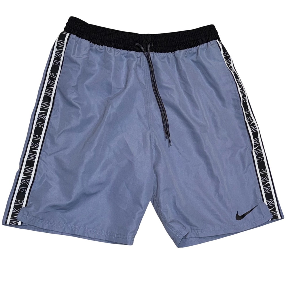 Nike Men's Essential Lap Volley Short Athletic Shorts Obsidian M Side Stripe Gym